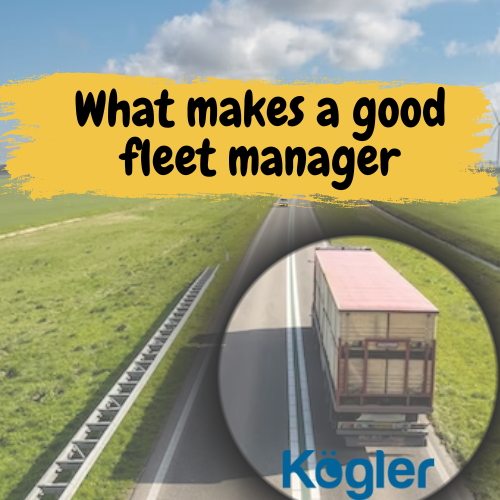 What makes a good fleet manager