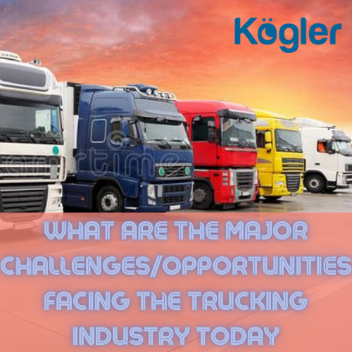 What are the major challenges/opportunities facing the trucking industry today